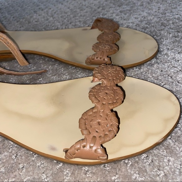 Tan brown jack rogers ankle strap sandals - Picture 5 of 5